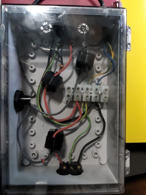 electrical box for 3 CT sampling